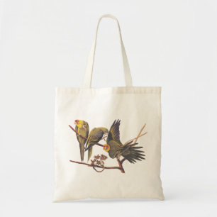 Bolsa Tote Audubon Carolina Parakeet Trio T-Shirt