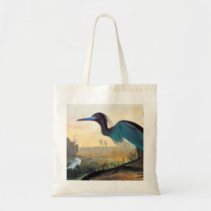 Bolsa Tote Audubon: Garça-real de azul pequeno