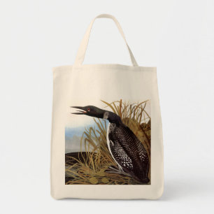 Bolsa Tote Audubon: Mergulhão-do-norte comum