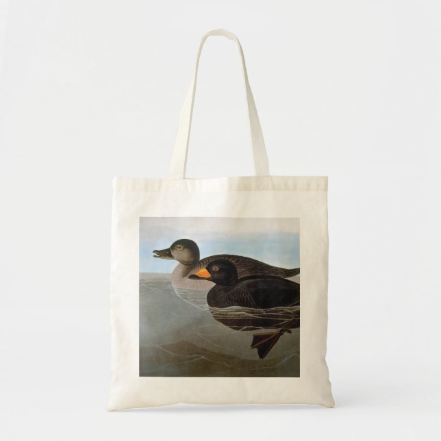 Bolsa Tote Audubon: Negrinha preta (Frente)