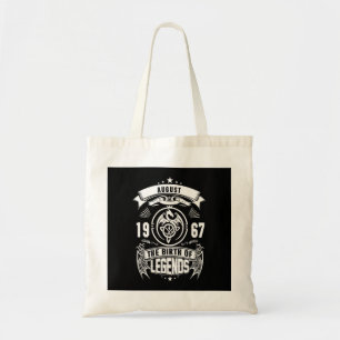Bolsa Tote August Gift 1967 Nascimento Das Legendas