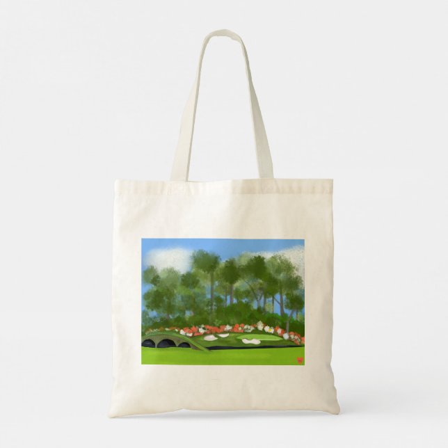 Bolsa Tote Augusta Golf 12 Hole (Verso)
