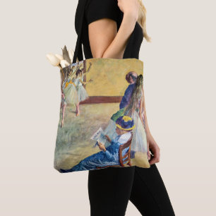 Bolsa Tote Aula de Balé, o Salão de Dança por Edgar Degas