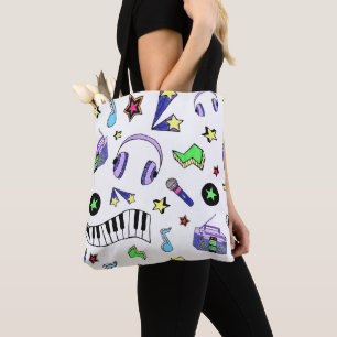 Bolsa Tote Aumente a música