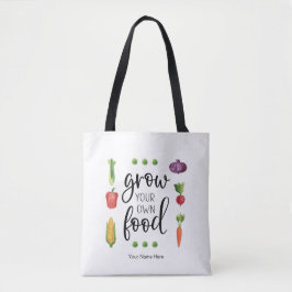Bolsa Tote Aumente a sua Comida de personalização do jardinei