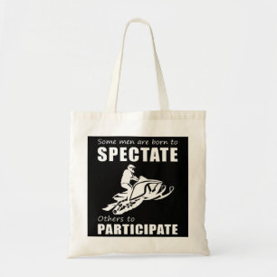 Bolsa Tote Aumente as barreiras - Engraçado e alguns homens s