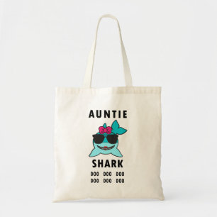BOLSA TOTE AUNTIE TUBARÃO DOO DOO DOO