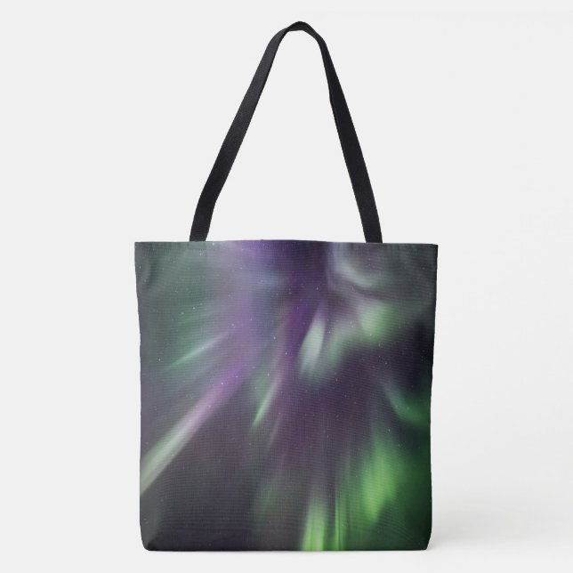 Bolsa Tote Aurora borealis (Frente)