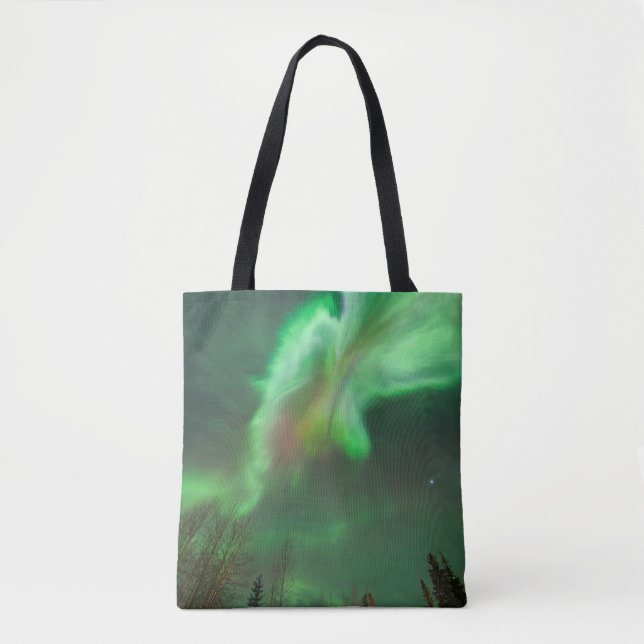 Bolsa Tote Aurora Borealis Northern Lights | Fairbanks (Frente)