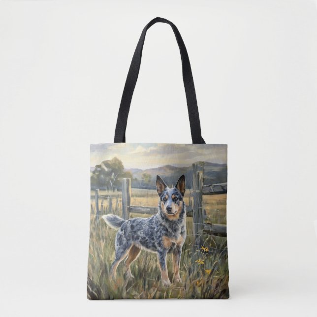 Bolsa Tote Australian Cattle Dog (Frente)