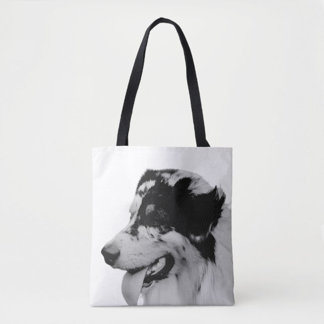Bolsa Tote Australian Shepherd (Frente)