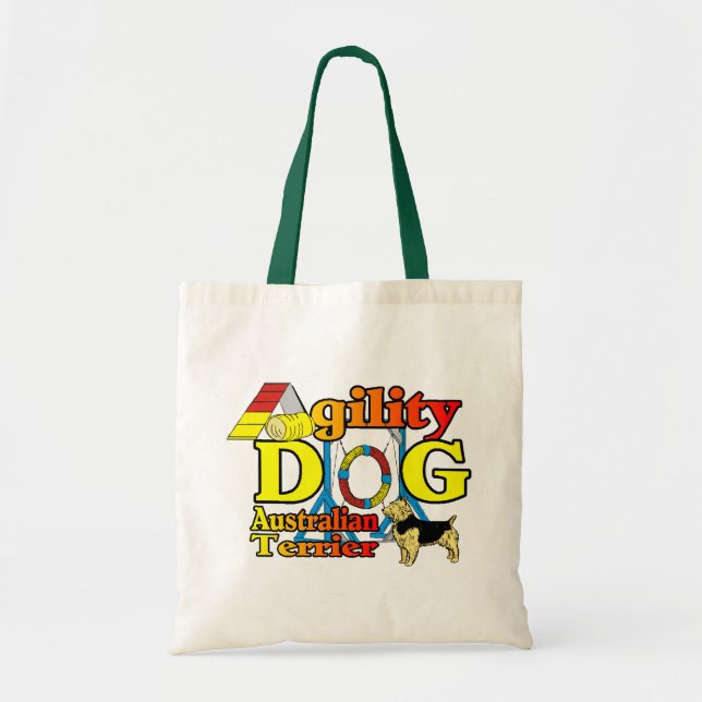 Bolsa Tote Australiano_Terrier_Agilidade (Frente)