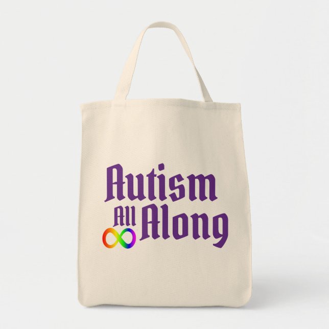 Bolsa Tote Autismo All ong (Frente)