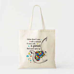 Bolsa Tote Autismo Mãe Camisa Mulheres Autismo Sensibilização