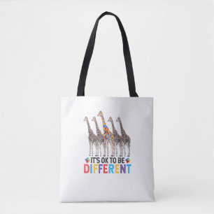 Bolsa Tote Autismo Sensibilização Bela Girafa