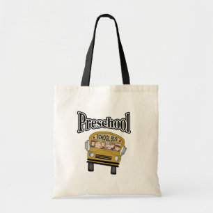 Bolsa Tote Auto escolar com o camiseta e os presentes