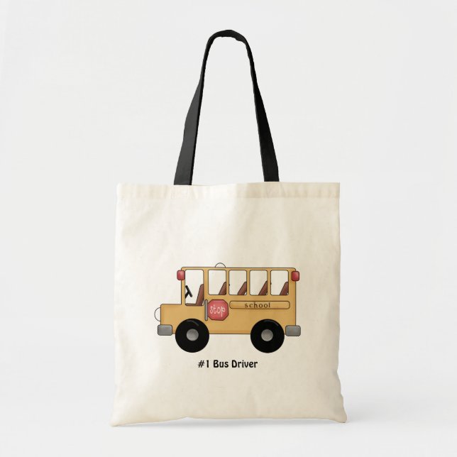 Bolsa Tote Auto escolar (customizável) (Frente)