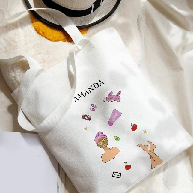 Bolsa Tote Autoatendimento, ilustração de moda (Criador carregado)