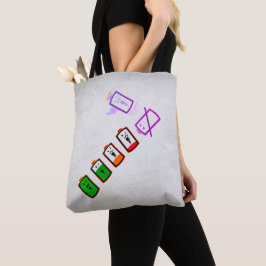 Bolsa Tote Autonomia da bateria - Edição de mistura de cores