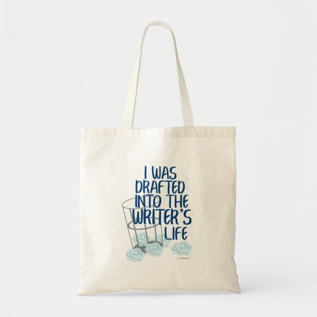 Bolsa Tote Autor do Livro de Vida de Escritores de Redação De (Frente)