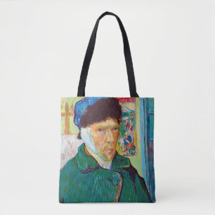 Bolsa Tote Autoretrato com um Orelho Bandrado, Van Gogh