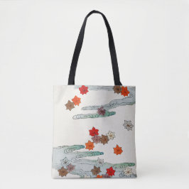 Bolsa Tote Autumn and water illustration.  