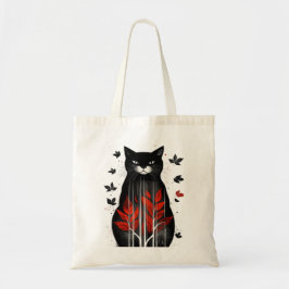Bolsa Tote Autumn Art Cat