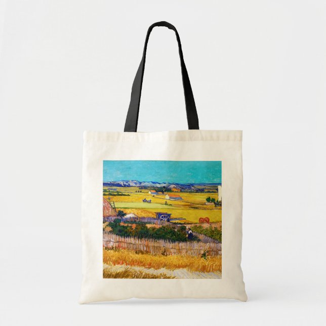 Bolsa Tote Autumn Countryside, Van Gogh (Frente)
