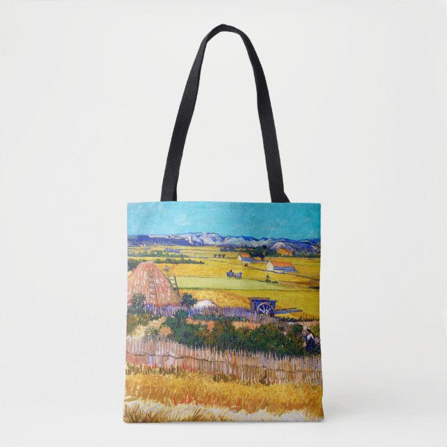 Bolsa Tote Autumn Countryside, Van Gogh (Frente)