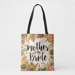 Bolsa Tote Autumn Deixa Pumpkin Casada Mãe da Noiva