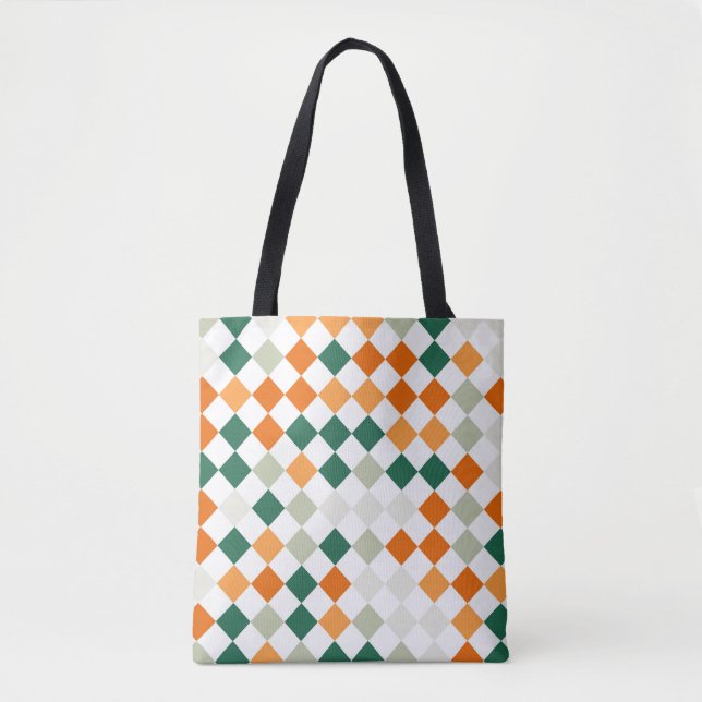 Bolsa Tote Autumn Groove Harlequin (Frente)