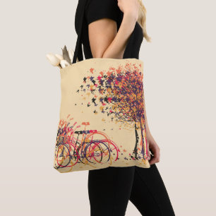 Bolsa Tote Autumn Leaves Trees #3