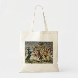 Bolsa Tote Autumn Tailwag Whimsical Golden Retriever Dogs