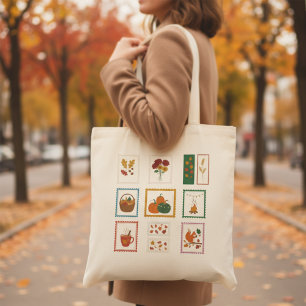 Bolsa Tote Autumn Tote Bag , outono - Saco