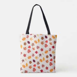 Bolsa Tote Autumn Vibes Cai Folhas