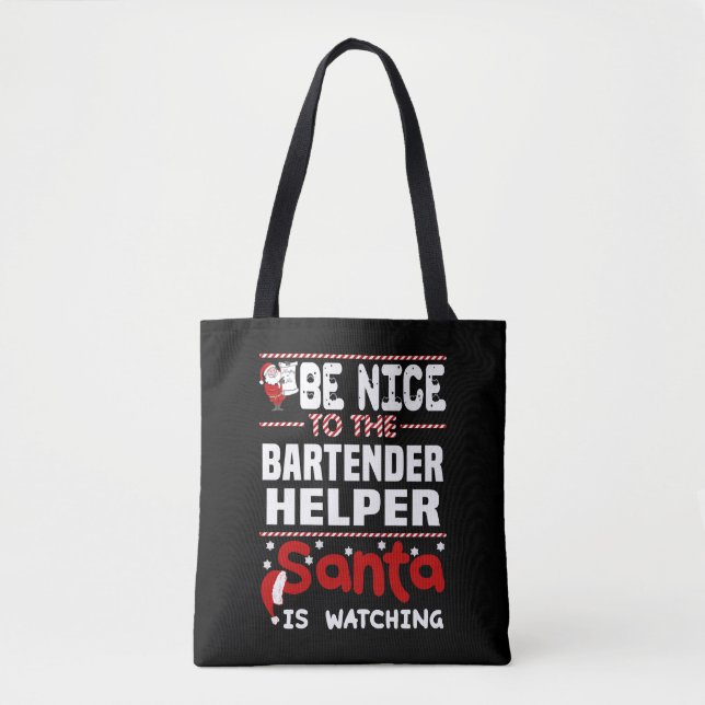 Bolsa Tote Auxiliar do Barman (Frente)
