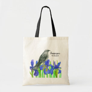 Bolsa Tote Ave Estatal do Tennessee Mockingbird Iris
