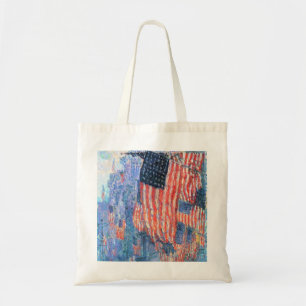 Bolsa Tote Avenida na Chuva de Frederick Childe Hassam