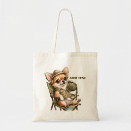 Bolsa Tote Aventura de Férias no Jungle Chihuahua