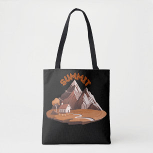 Bolsa Tote Aventura na Montanha Summit Amante da Natureza Cor