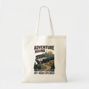 Bolsa Tote Aventura Retro Fora de Estrada com Marcha Reduzida