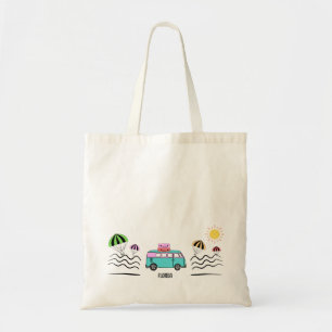 Bolsa Tote Aventuras Costeiras: Sun, Sea e Road Trips