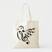 Aves canoras em vôo