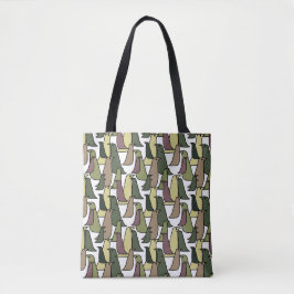 Bolsa Tote Aves de Camuflagem