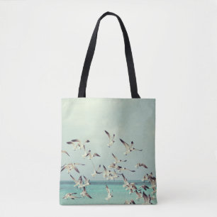Bolsa Tote Aves de Praia