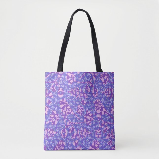 Bolsa Tote Aves E Flores (Frente)