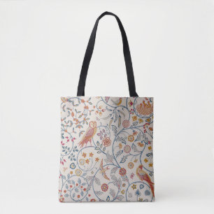 Bolsa Tote Aves e Flores, William Morris