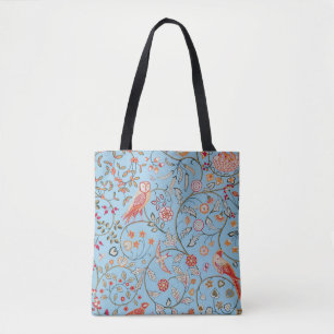 Bolsa Tote Aves e Flores, William Morris