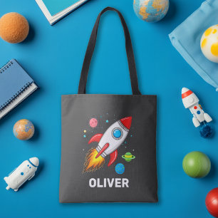 Bolsa Tote Aviões Foguetes De Foguete Personalizados