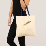 Bolsa Tote aviões viagem coloridos<br><div class="desc">Cinco aeronaves alinhadas de diferentes cores com linhas pontilhadas</div>